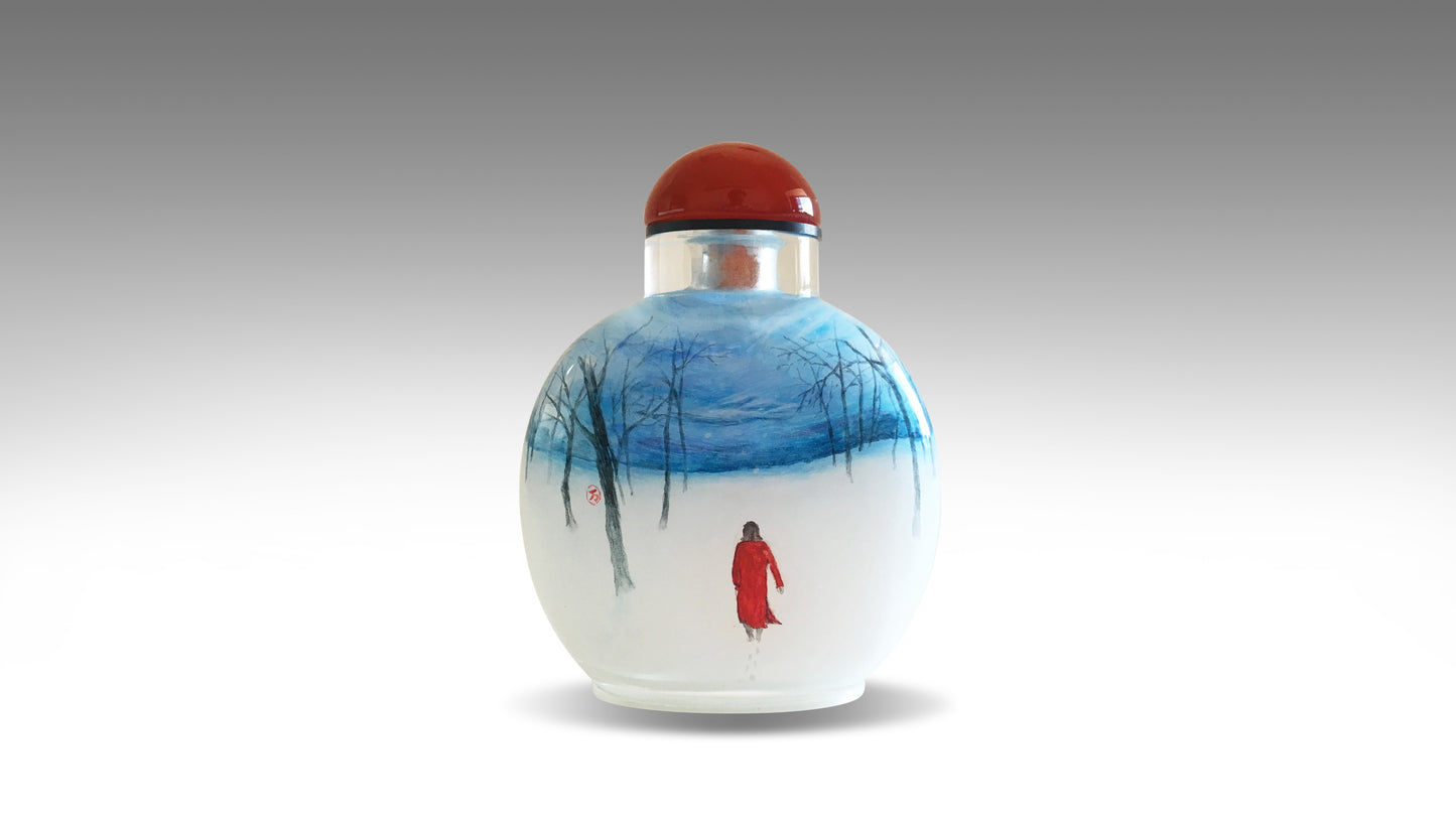 One-of-a-Kind | Mo-Q | Inner Painting Snuff Bottle