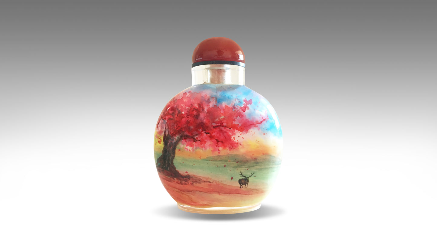 One-of-a-Kind | Mo-Q | Inner Painting Snuff Bottle